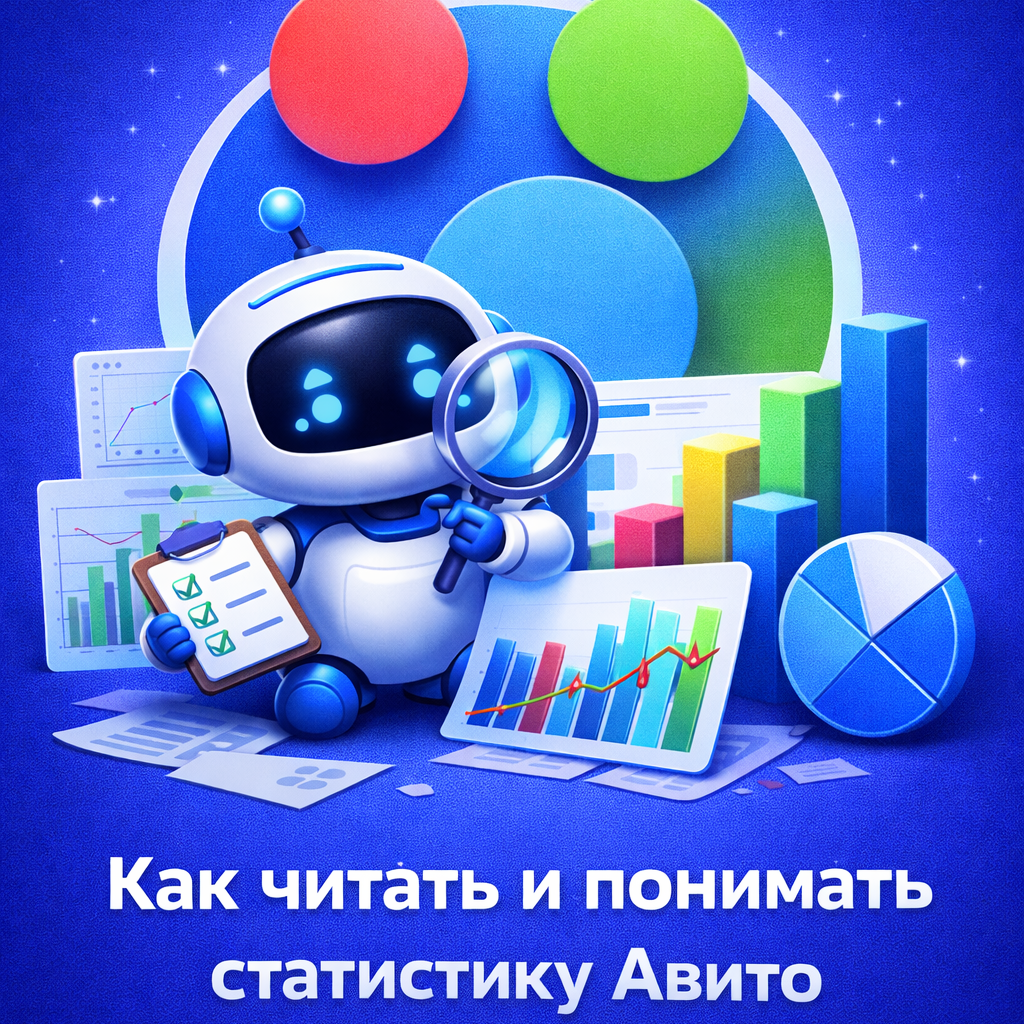 📊 Цифры, которые продают: как читать статистику Avito